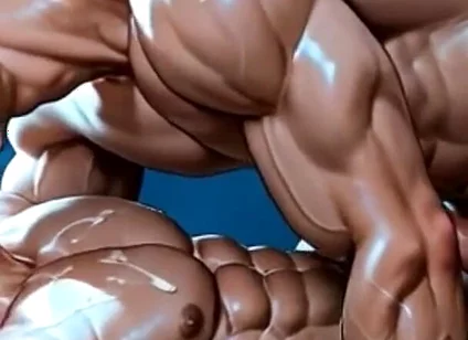 Muscle Hunk Big Asshole Straight Man Big Ass Bareback