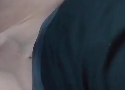 Small Penis in Light Pantyhose While Driving a Car