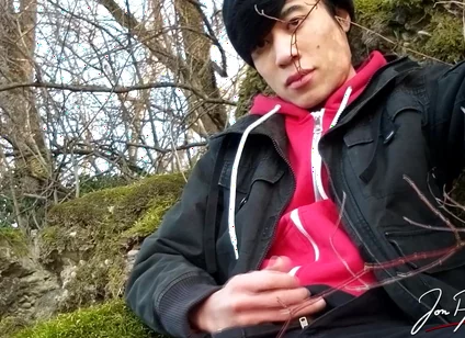 Jon Arteen Wants to Cum Outdoor but It's a Ruined Orgasm