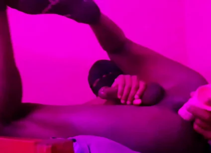 Fucking My Ass and Stroking My Hard Cock