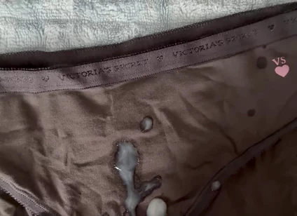 Cum on Wife’s Panties 20