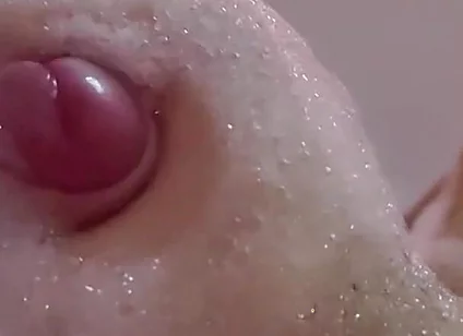 Covered in Foam - My Intense Bathroom Solo Finish