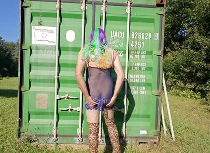 Crossdresser Outside Masturbation Sessions
