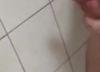 Sneaky German Cuming in Shower at Friends House