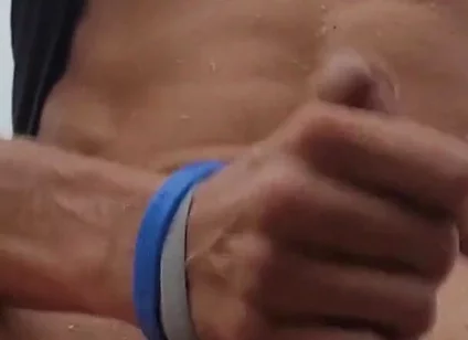 Jerk, Piss and Cum in the Parking Lot