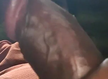 Playing with My Black Cock (jerking and Cumming)
