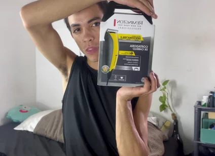 Fixing My Hair and Then Cum Show All Over the Place