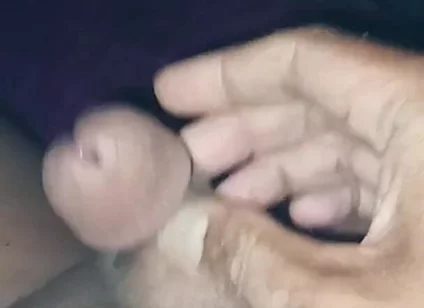 Masturbating Alone at Night