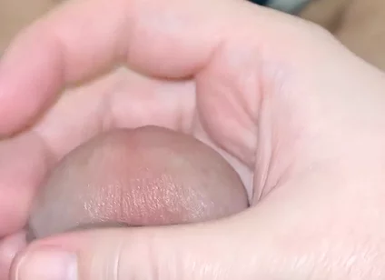 Guy on the Bed Really Wants to Cum