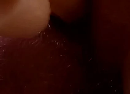 A Guy Fucked Himself in the Entryway with a Rubber Dildo