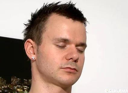 Intense Slow Wanking with Straight Craig