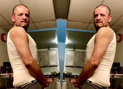 The Pigsty, Horny Macho. Nipples Flashing.