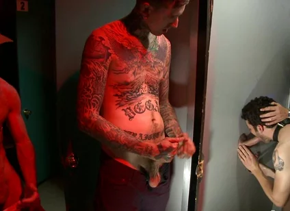 Hot Sex Shop Crook Fucked in the Back Arcade