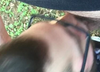 Kinda Risky Public Blowjob