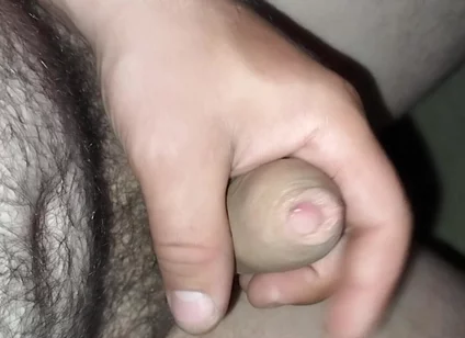 Fast Cumshot After Work