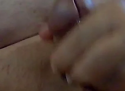 Grandpa Close up Cum in Slow Motion