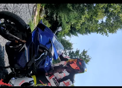 On My Sport Bike