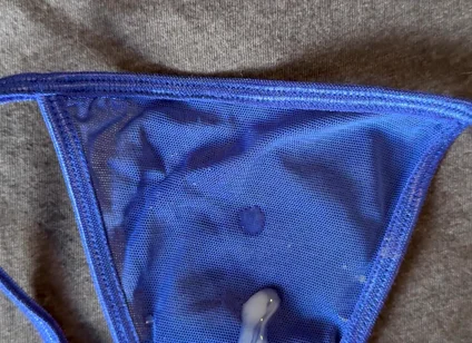 Cum on Wife’s Panties 22