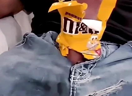 A Bag of Big Cock and M&m's...