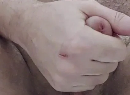 Slow Motion Piss and Cum, Along with My Hairy Balls