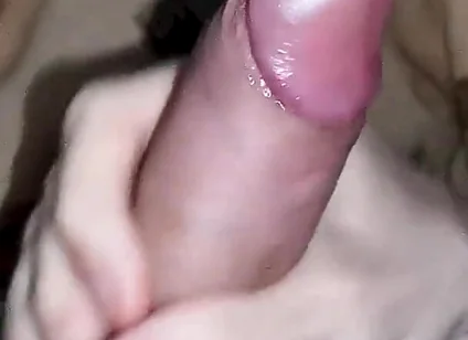 Huge Cumshot From a Big Cock and Juicy Passionate Moans!