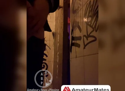 Watched While Pissing in the Toilets of a Bar...