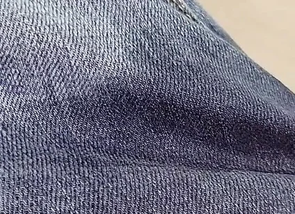 Bluejeans Pee Desperation in the Tub 2 Angles Close up