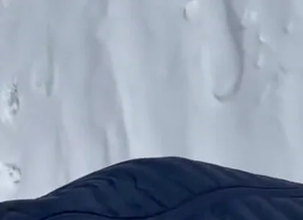 Guy Showing off Cock Pissing While X Country Skiing
