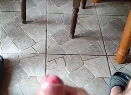 Male Masturbating Home Alone