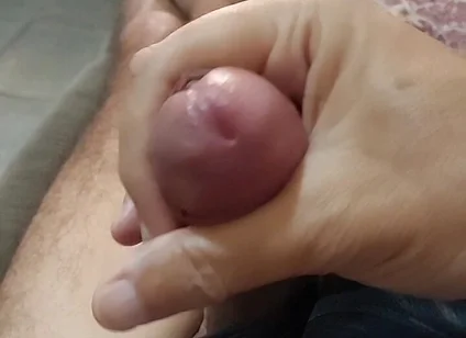 Ladysilva Jerking off My Horny Big Cock