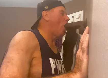 Homemade Glory Hole with Bikeman