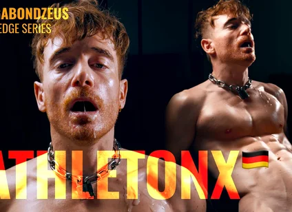 German Ginger Twunk Athletonx Getting Edged and Dominated