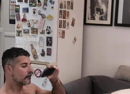 Daddy Fucks a Massive Boy