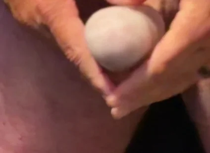 Precum and Edging Eating Premature Ejaculation Cum