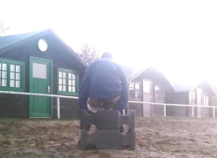 Dildo in the Riding Arena