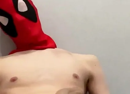 Spiderman Is Wanking Again