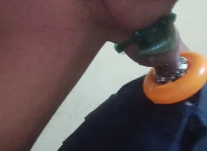 Skinny Guy Masturbating at Home
