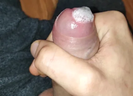 The Dude Came Back From the Gym and Masturbated His Nice Big Shaved Cock!
