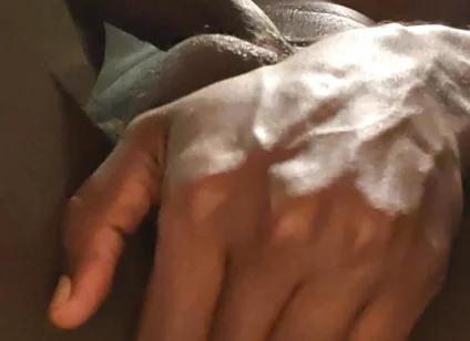 Playing with My Balls and Black Dick Fingering Too