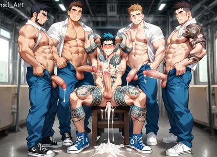 Hunk Gay Ass Fucking