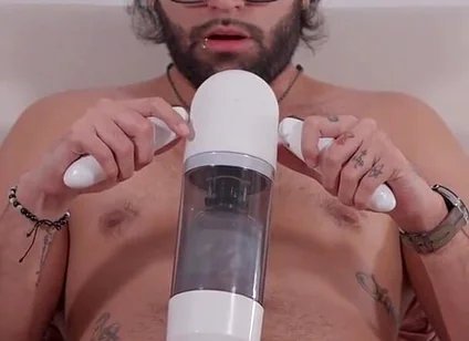 10 Out of 10 Vava Telescopic Masturbator Review - My Huge Curved Cock Can’t Stop Throbbing