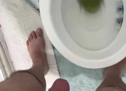 Turkish Hairy Cock Pee Video