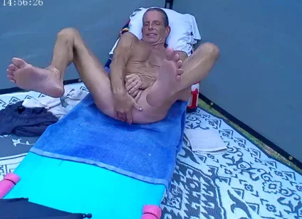 8-25-2026 Cam 2 Naked Tan. Red Neck Pool Out of an 18ft Sunray Openbow Boat. Low Balls, Azz