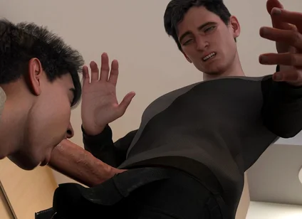 Summer Vacation - College Jock Peter Tries to Suck His First Cock