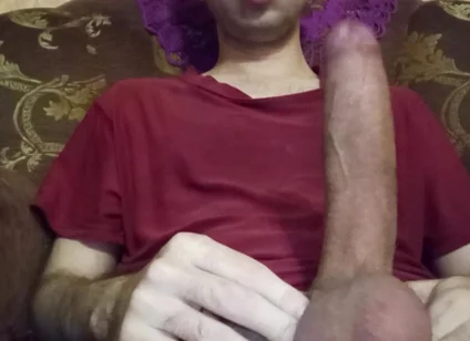 Boy with Huge Cock. Solo Masturbation