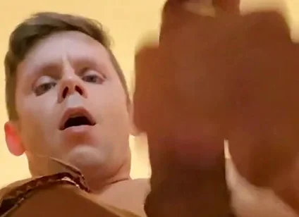 Handjob and cum