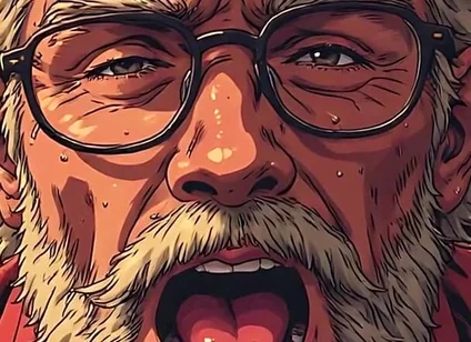 Erotic Orgasm Face Art