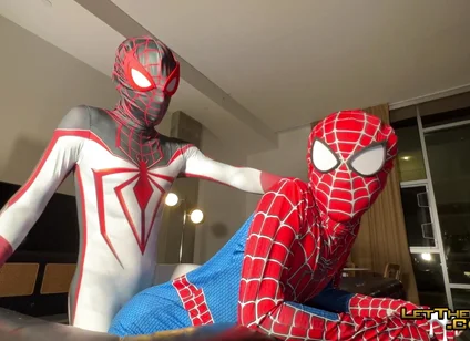 Big Dick Tag Team Group Gay Sex Spider Bro!