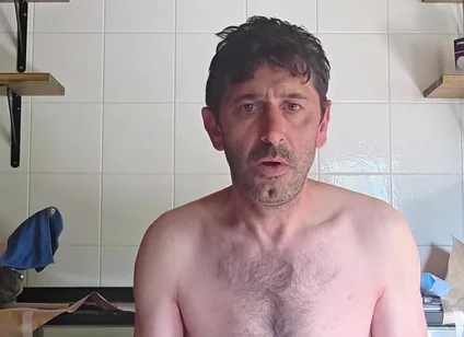 Straight Guy with Huge Cock Jerks off in the Cabin