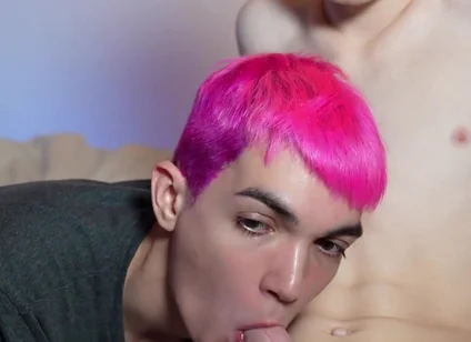 Twink Boyfriends Matty and Aiden Enjoy Their Blowjob Action